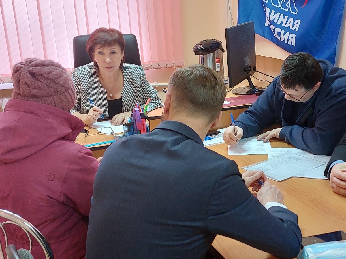 Галина Монахова проведёт личный приём граждан в жилом районе Солнечный