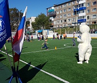 Спортивный праздник «Двориада» состоялся в средней школе № 36