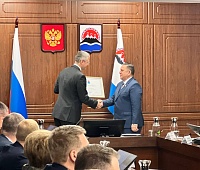 Андрея Лиманова поощрили Почётной грамотой Губернатора