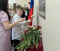 Стенд памяти погибшим в ходе СВО героям открыли в Петропавловске