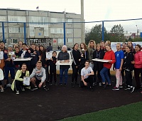 Спортивный праздник «День здоровья» прошел в средней школе №45 при поддержке городских депутатов