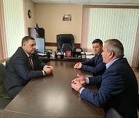 Андрей Лиманов и Борис Лесков провели рабочую встречу в МУП «Спецдорремстрой»