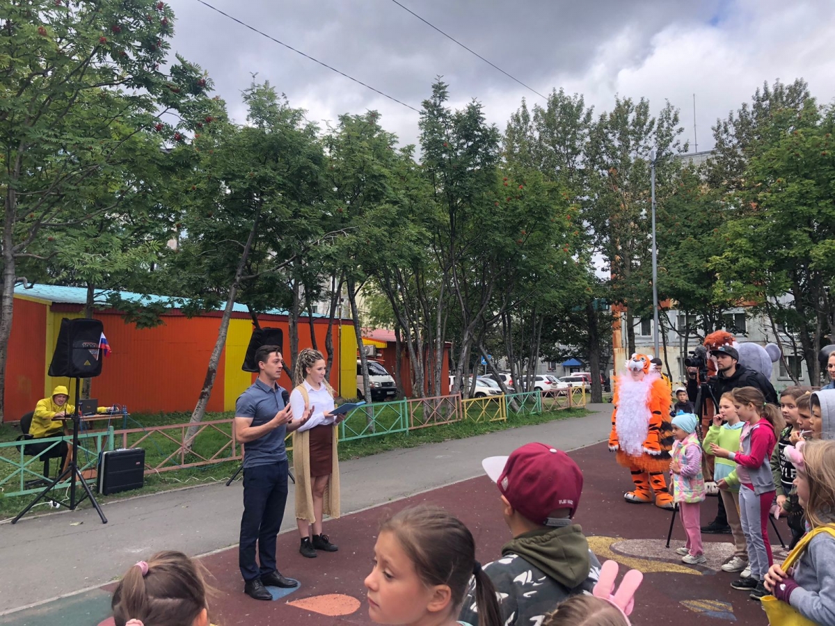 Детский праздник, приуроченный ко Дню знаний, прошёл в Петропавловске