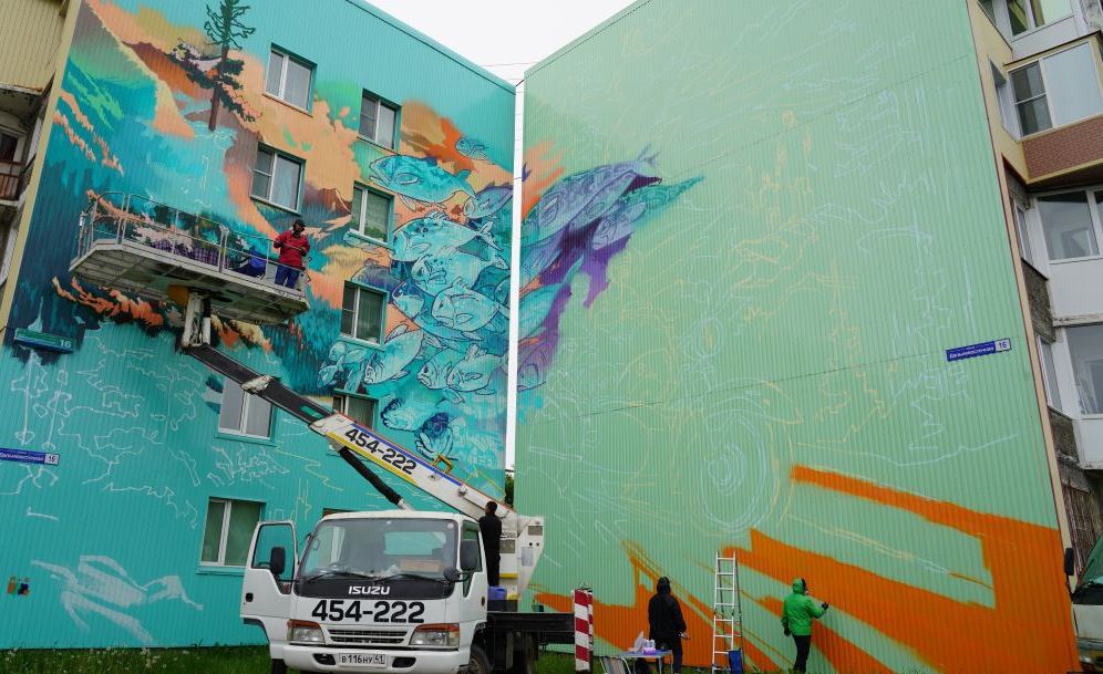 Юбилейный фестиваль уличного искусства «Авача стрит-арт» стартовал в краевой столице 