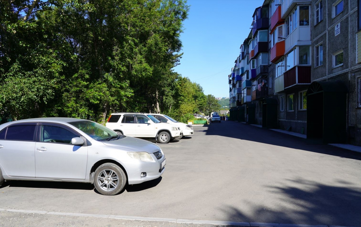 Приёмка первой дворовой территории прошла в Петропавловске-Камчатском 