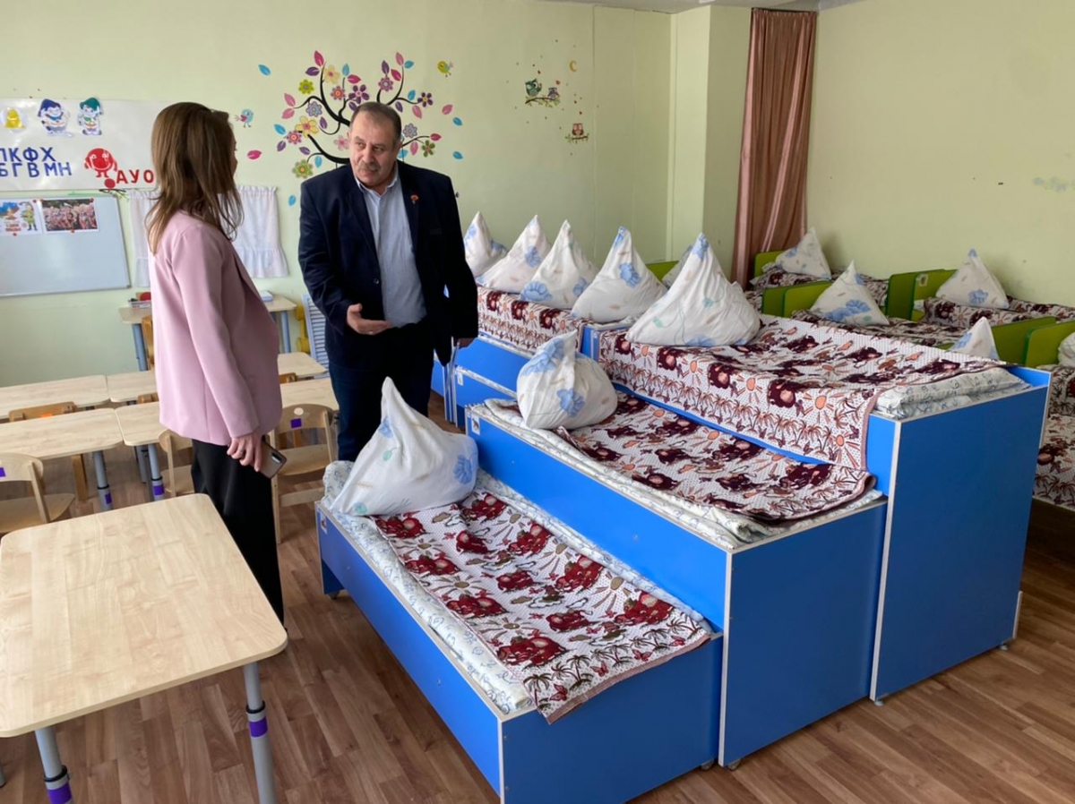 Депутат Саргис Сароян помог с оснащением Детского сада №7