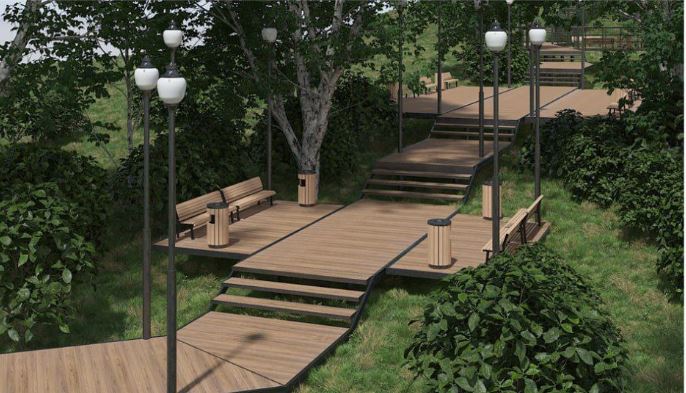 Переход от Горизонта до парка Победы обустроят в 2025 году