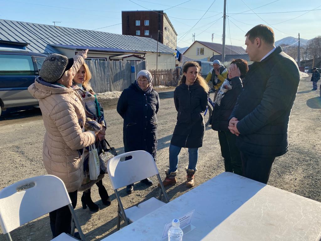 Заместитель председателя Городской Думы провёл приём граждан в микрорайоне Заозёрный