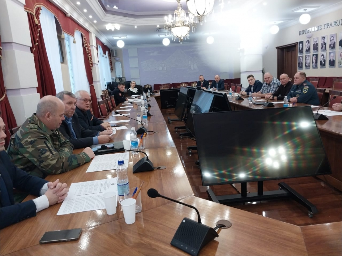 Состоялось заседание рабочей Комиссии при Комитете по ГОиЧС 