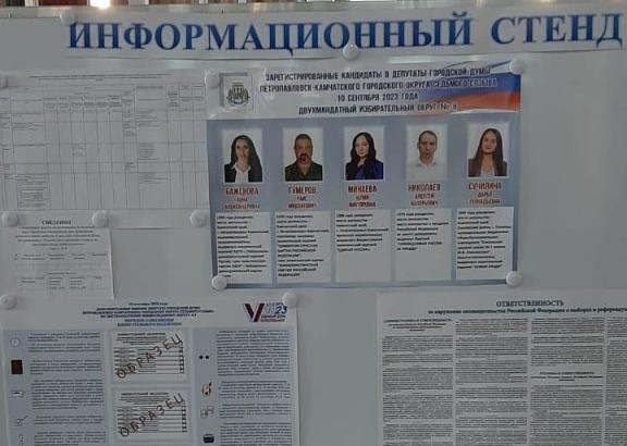 Подведены предварительные итоги голосования в Камчатском крае