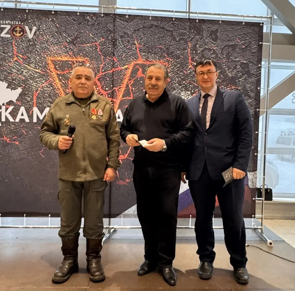 Медалями «За помощь фронту» были награждены представители Городской Думы в рамках выставки «Камчатка – Фронту!»