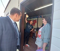 Новые тренажёры установили на спортивной площадке СОШ №30