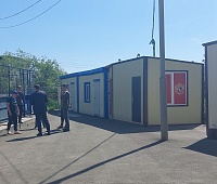 Новые тренажёры установили на спортивной площадке СОШ №30