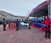 На Камчатке стартовало патриотическое мероприятие «За Мир! За Россию! За Президента!»