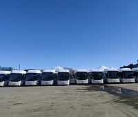 10 новых автобусов выйдут на линию в Петропавловске-Камчатском
