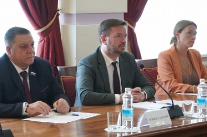 Андрей Лиманов принял участие в рабочем совещании с представителями делегации Республики Перу