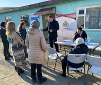 Заместитель председателя Городской Думы провёл приём граждан в микрорайоне Заозёрный