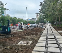 Комиссия проверила работы в сквере Строителей