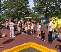 День добрососедства отметили жители Петропавловска