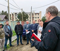 Ход работ в микрорайоне Мишенный-3 проверила комиссия