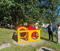Наказы избирателей в приоритете: игровые площадки обновили в Детском саду №7