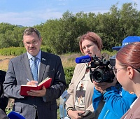 Состоялась проверка строящейся дороги на Халактырский пляж