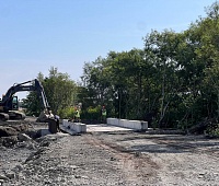 Состоялась проверка строящейся дороги на Халактырский пляж