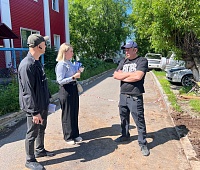 Состоялась встреча с жителями по вопросам благоустройства придомовой территории