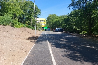 Благоустроенная дорога к детскому саду №15 появилась благодаря совместной работе депутатов и администрации города