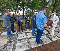 Комиссия проверила работы в сквере Строителей