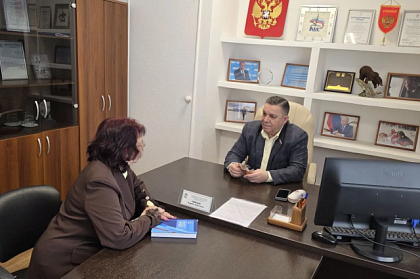 Председатель Городской Думы провел личный прием граждан 