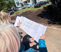 Состоялась встреча с жителями по вопросам благоустройства придомовой территории