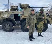 Для школьников Петропавловска провели экскурсию по воинской  части  № 10103