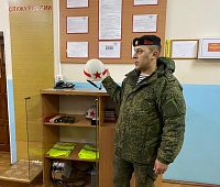 Для школьников Петропавловска провели экскурсию по воинской  части  № 10103