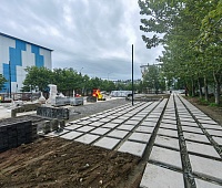 Комиссия проверила работы в сквере Строителей