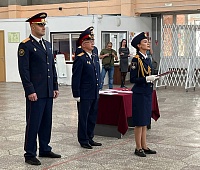 Торжественная клятва кадетов состоялась в средней школе №45