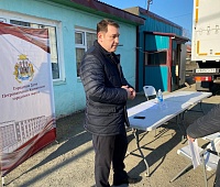 Заместитель председателя Городской Думы провёл приём граждан в микрорайоне Заозёрный