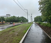 Комиссия оценила ход ремонта на дороге возле станции переливания крови