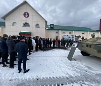 Для школьников Петропавловска провели экскурсию по воинской  части  № 10103