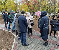 Озеленение в сквере на ул. Звёздной обсудили с жителями