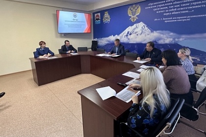 Саргис Сароян принял участие в коллегии Контрольно-счётной палаты