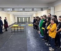 Первая матчевая встреча школьников по пулевой стрельбе по мишеням прошла школе № 27