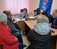 Галина Монахова провела личный приём жителей района СРВ