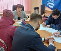 Галина Монахова провела личный приём жителей района СРВ