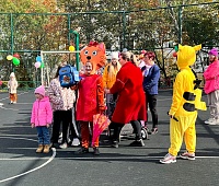 Праздник для детей провели в микрорайоне Горизонт