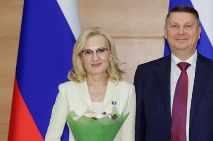 Ирина Яровая награждена медалью Петра Столыпина второй степени