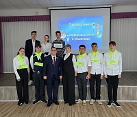 Первоклассников посвящают в пешеходы на Камчатке