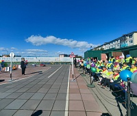 Первоклассников посвящают в пешеходы на Камчатке