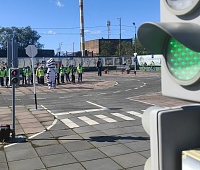 Первоклассников посвящают в пешеходы на Камчатке