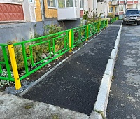 Продолжается приёмка отремонтированных дворовых территорий 